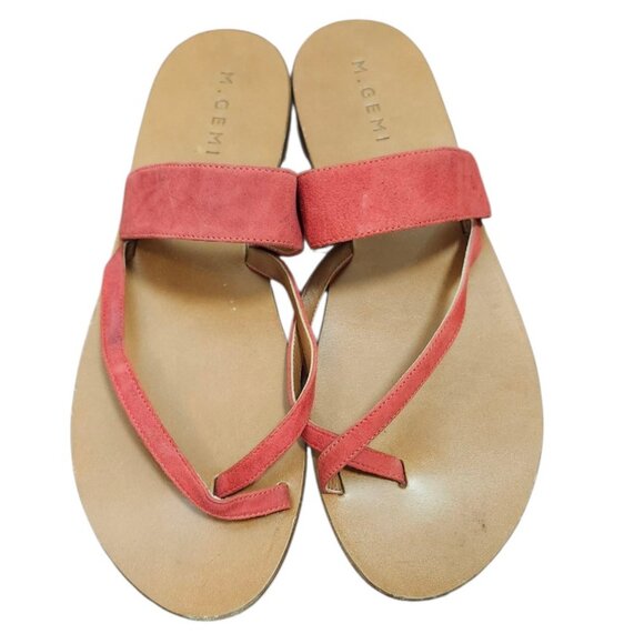 M.Gemi The Medio Fuchsia Suede Sandals Size EU 42/US 11 - Picture 3 of 13